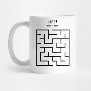 Puzzel life Tshirt Mug